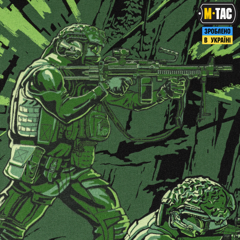M-Tac кофта Hoodie Пліч-о-пліч Hard Black
