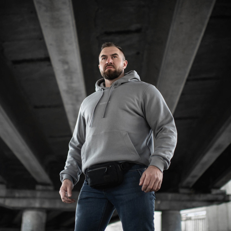 M-Tac кофта Hoodie Born by Revolution Oversize Hard Light Grey