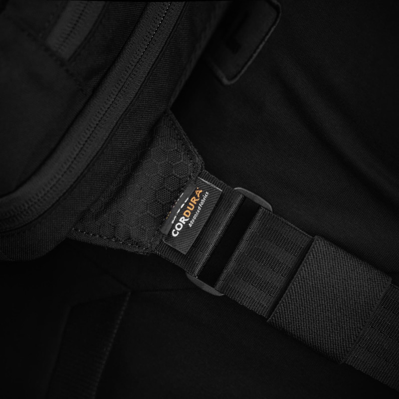 M-Tac сумка Sling Pistol Bag Hex з липучкою Black