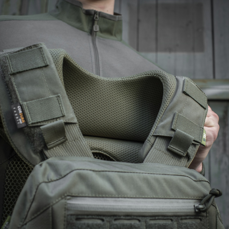M-Tac демпфер плечовий для плитоноски Cuirass QRS Ranger Green