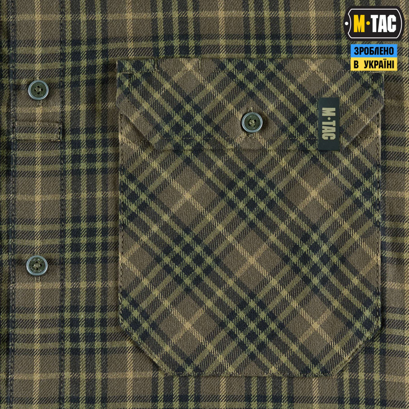 M-Tac сорочка Lumberjack Cotton Shirt Black/МС