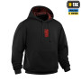 M-Tac кофта Hoodie Один в полі воїн Hard Black