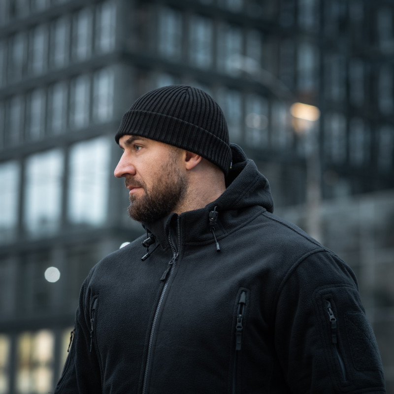 M-Tac шапка вязана 100% акрил Black