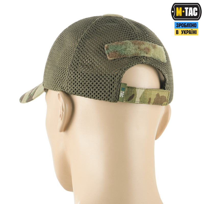 M-Tac бейсболка тактична з сіткою Rip-Stop MC