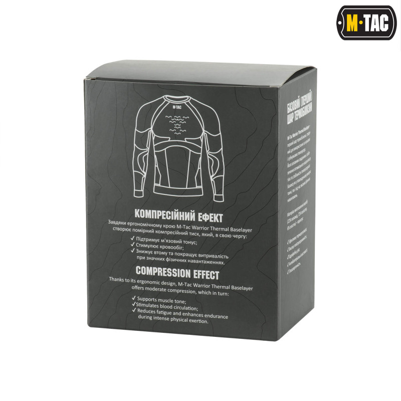 M-Tac термосорочка компресійна Black/Dark Grey