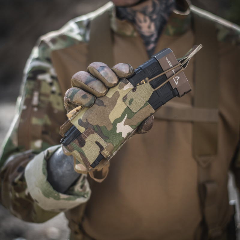 M-Tac підсумок еластичний на 1 магазин Elite Laser Cut Multicam