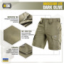 M-Tac шорти Aggressor Lite Dark Olive