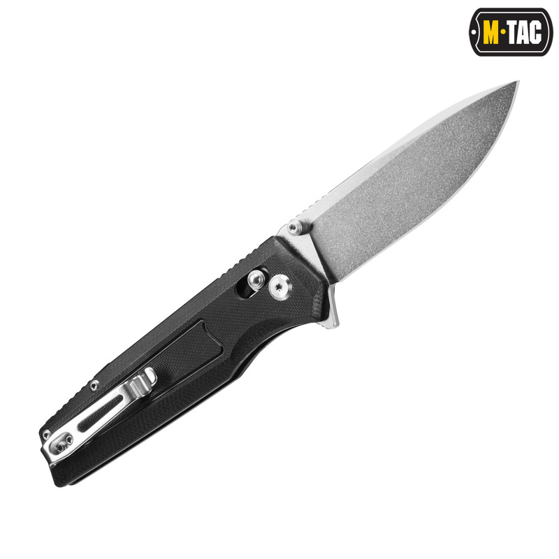 M-Tac ніж складний Type 34 Black/Stonewash