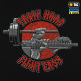 M-Tac футболка Train Hard Oversized Cotton Hard Black