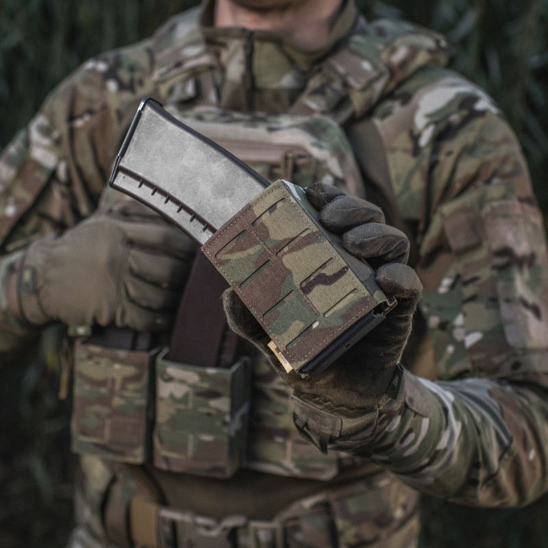 M-Tac підсумок для магазина на гумці (10 см) Laser Cut Multicam