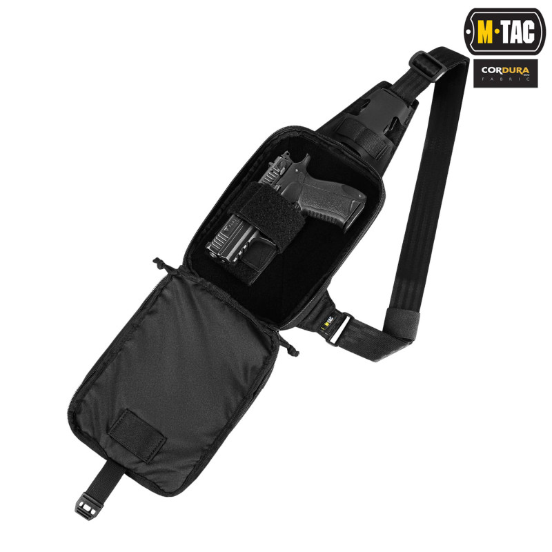 M-Tac сумка Sling Pistol Bag Hex Black