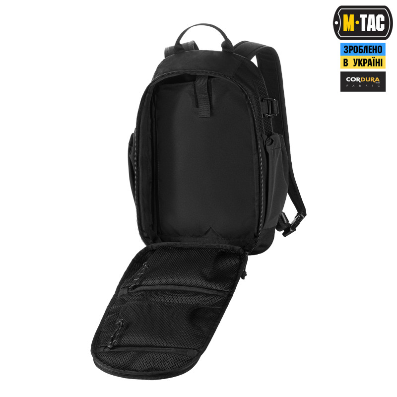 M-Tac рюкзак Sturm з ергономічними лямками Elite Black