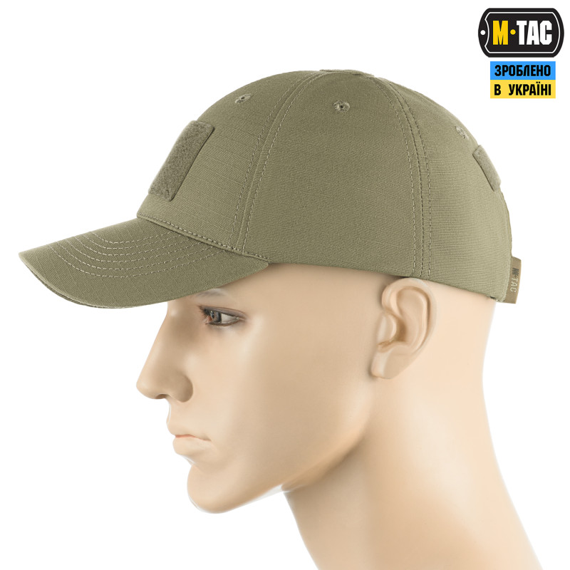 M-Tac бейсболка тактична Elite Flex ріп-стоп Tan