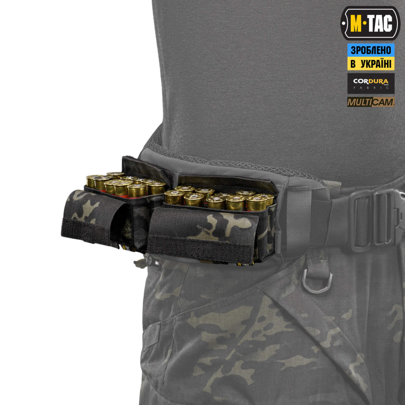 M-Tac підсумок під 12 калібр на 10 набоїв Elite Multicam Black