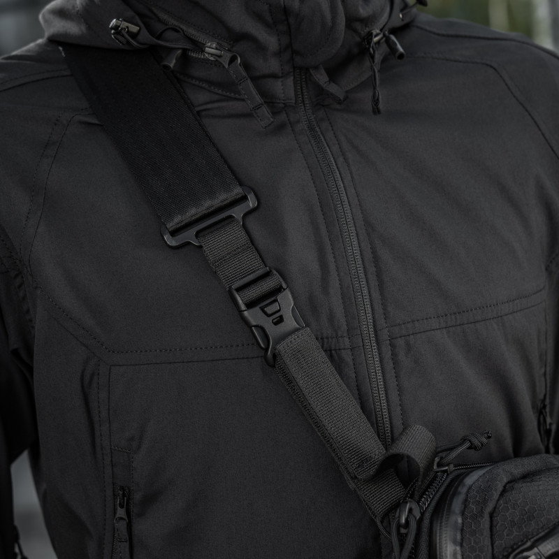 M-Tac сумка планшет Laser Cut Hex Black