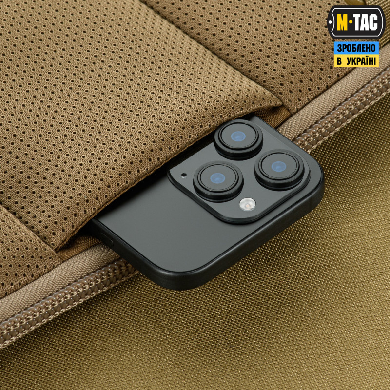 M-Tac сумка Admin Bag Medium X-PAC Elite з липучкою Coyote