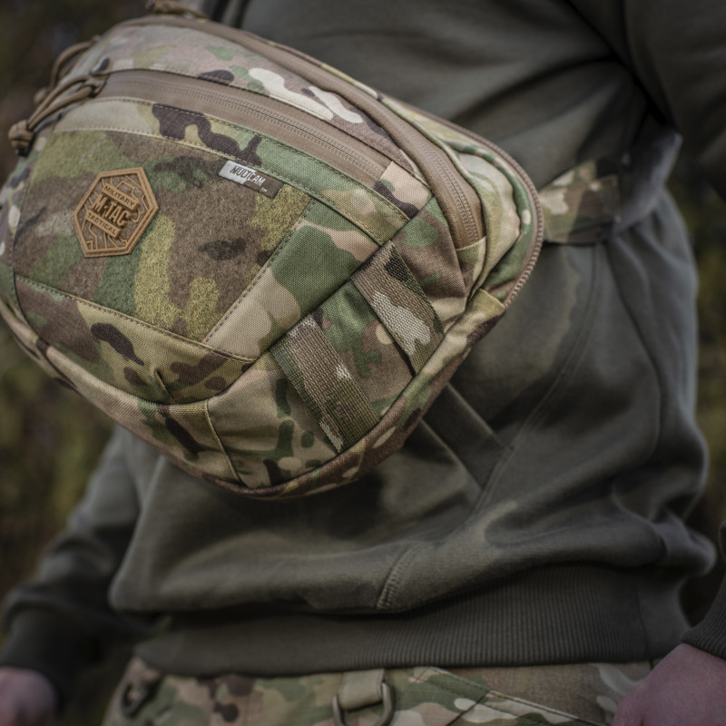M-Tac сумка Sphaera Hex Hardsling Bag Large з липучкою Elite Multicam
