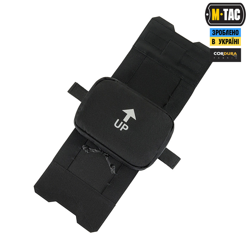 M-Tac підсумок медичний горизонтальний Large Elite Black