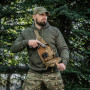 M-Tac сумка Sling Pistol Bag Elite Hex з липучкою Multicam/Coyote