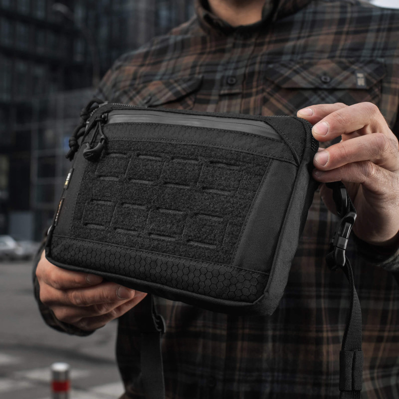 M-Tac сумка Admin Bag з липучкою Black