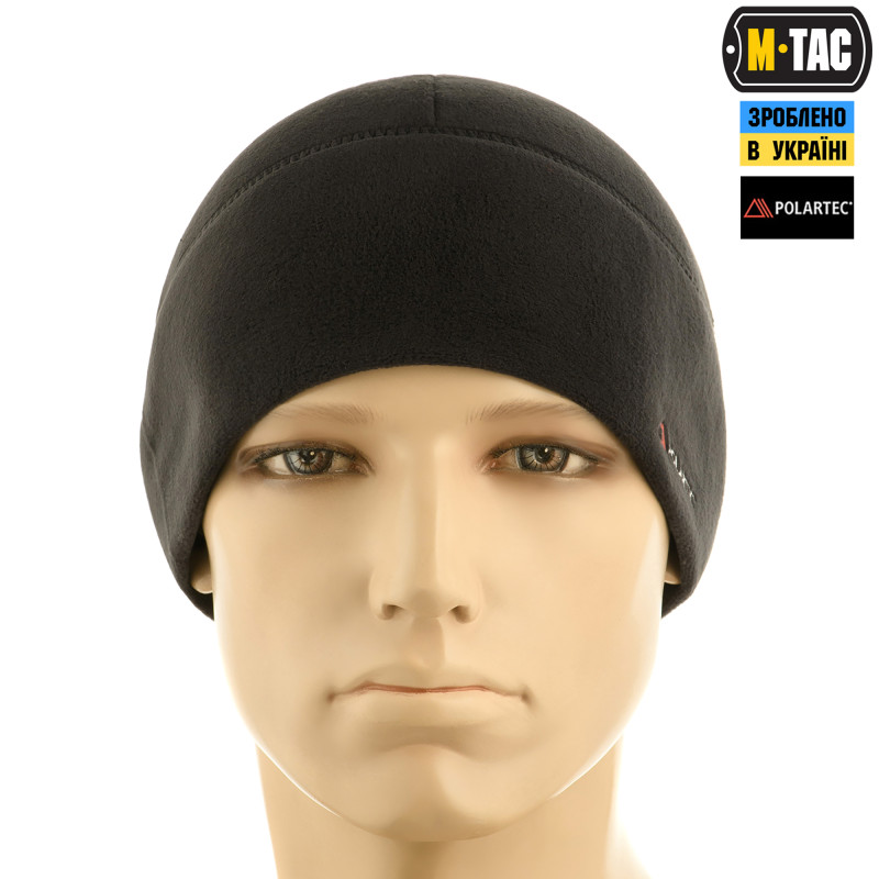 M-Tac шапка Watch Cap фліс Light Polar Black