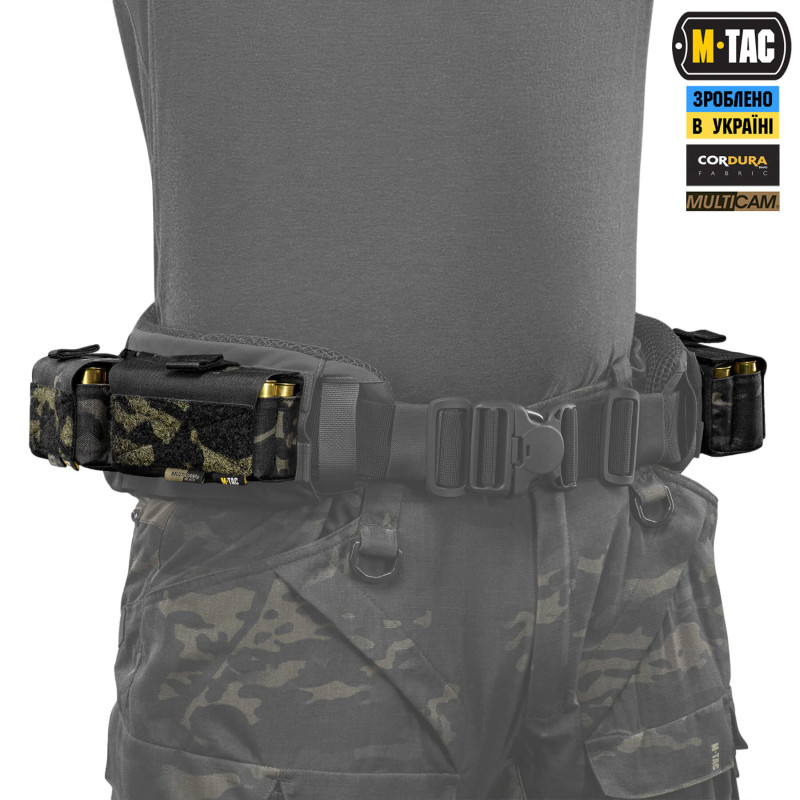 M-Tac підсумок під 12 калібр на 10 набоїв Elite Multicam Black