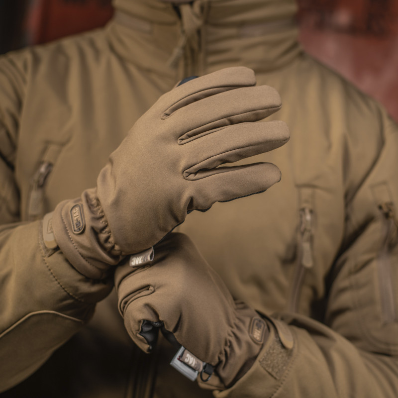 M-Tac рукавички Soft Shell Thinsulate Coyote Brown
