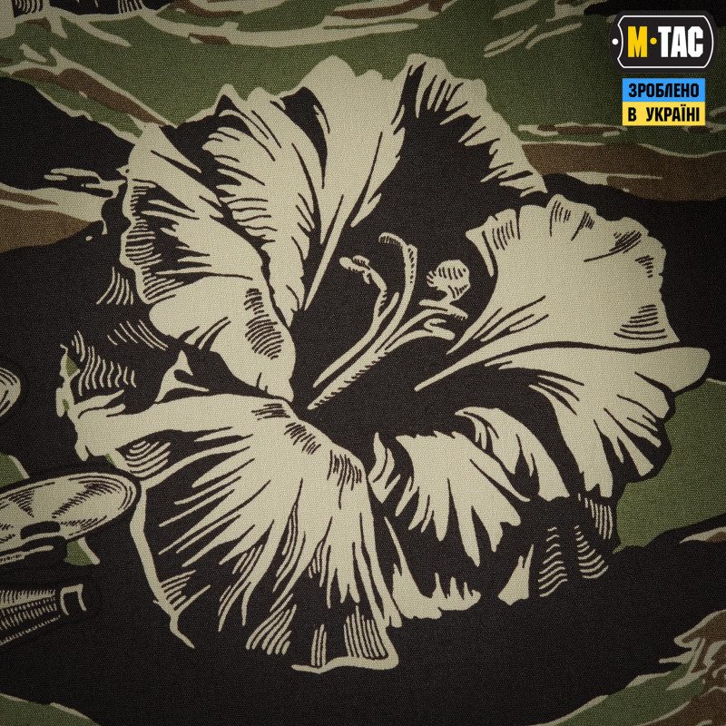 M-Tac Гавайська сорочка Tiger flowers Green