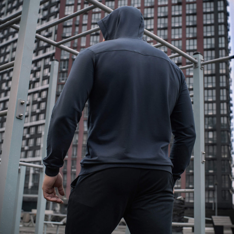 M-Tac кофта Hoodie Born by Revolution Indigo Blue