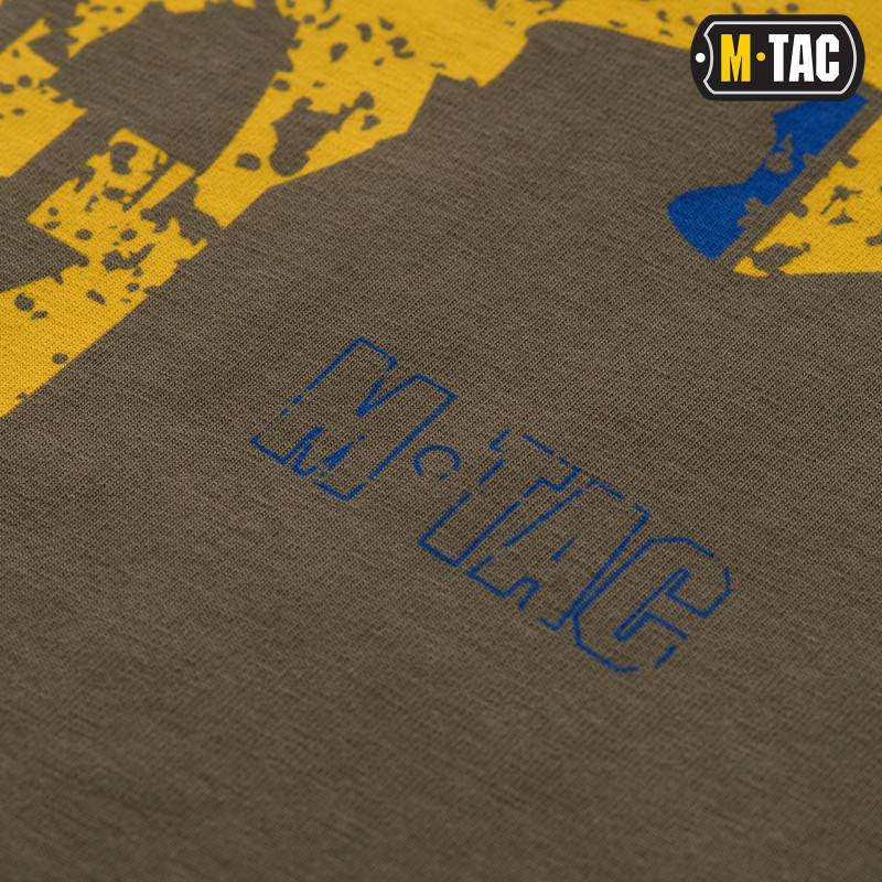 M-Tac футболка Месник Olive/Yellow/Blue