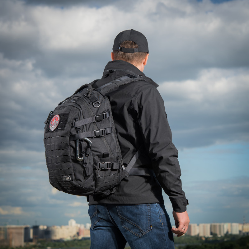 M-Tac рюкзак Mission Pack Laser Cut Black