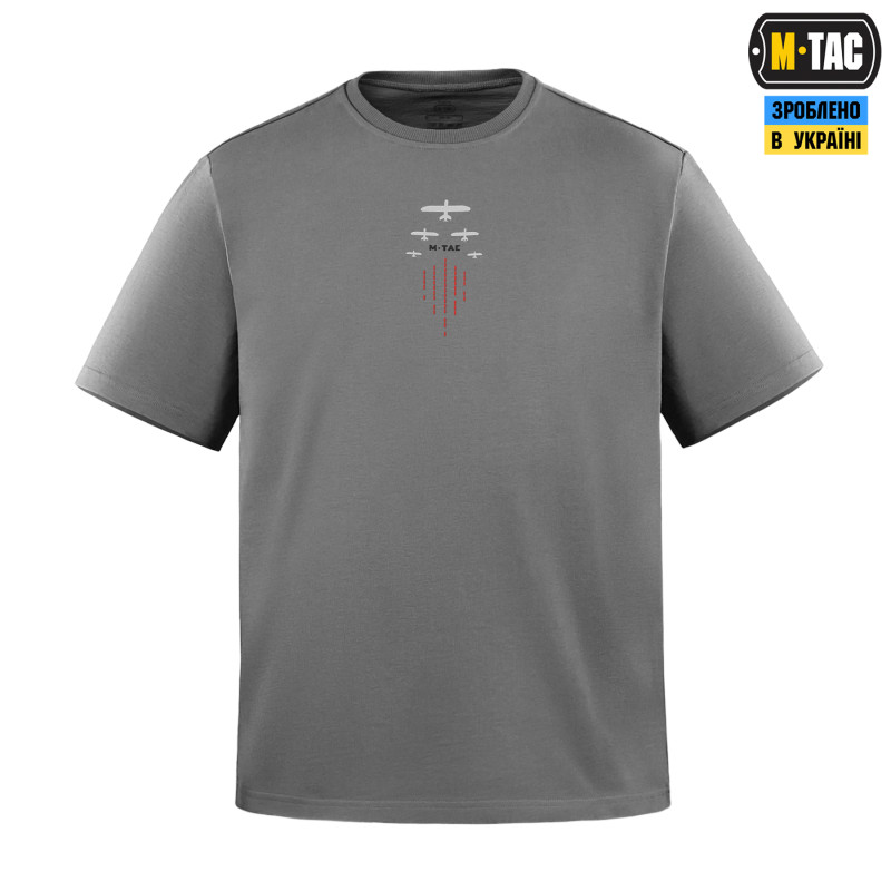 M-Tac футболка Leleka Cotton Hard Light Grey
