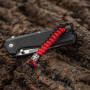 M-Tac темляк Viper Козацький Хрест Steel Black&Red