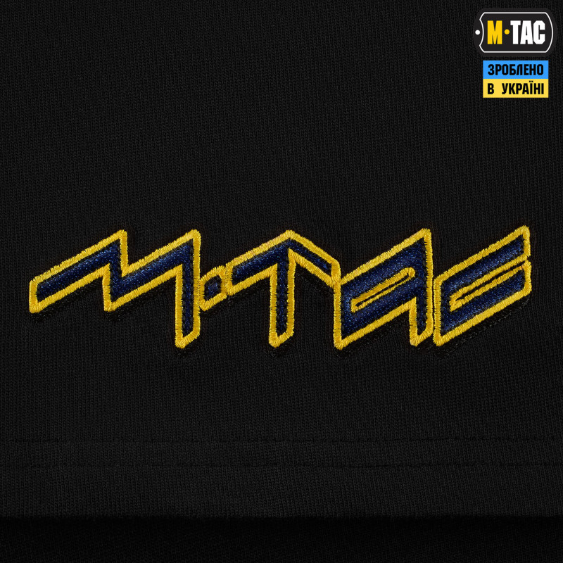 M-Tac футболка 1223 Embroidery Cotton Hard Black