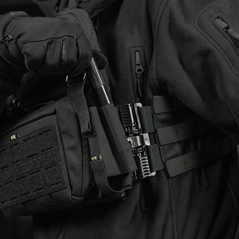 M-Tac підсумок для турнікета еластичний на липучці Gen.III Black