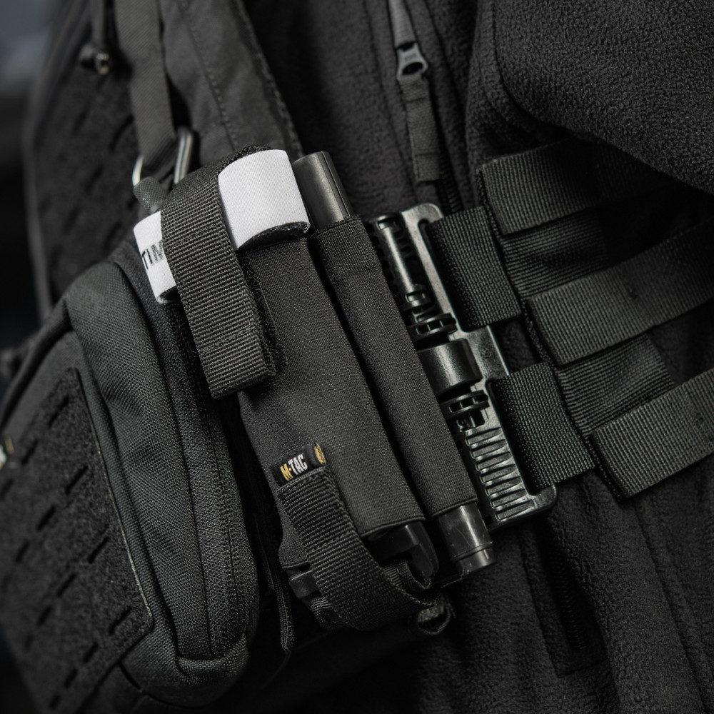 M-Tac підсумок для турнікета еластичний на липучці Gen.III Black