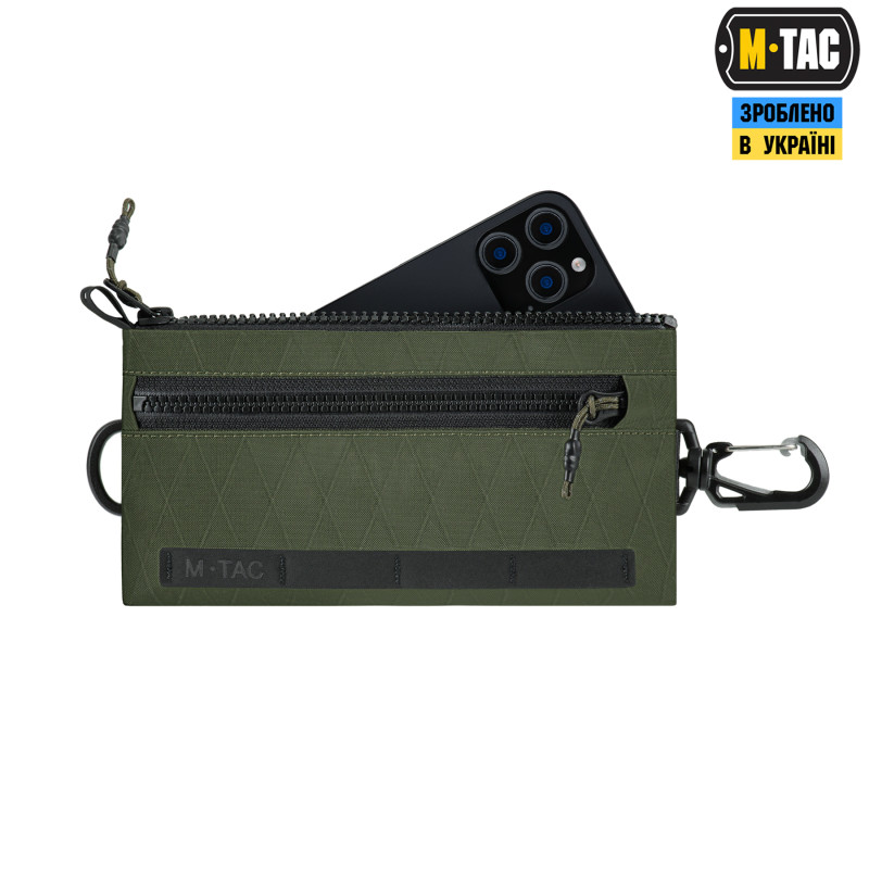 M-Tac гаманець горизонтальний з карабіном X-PAC Elite Ranger Green