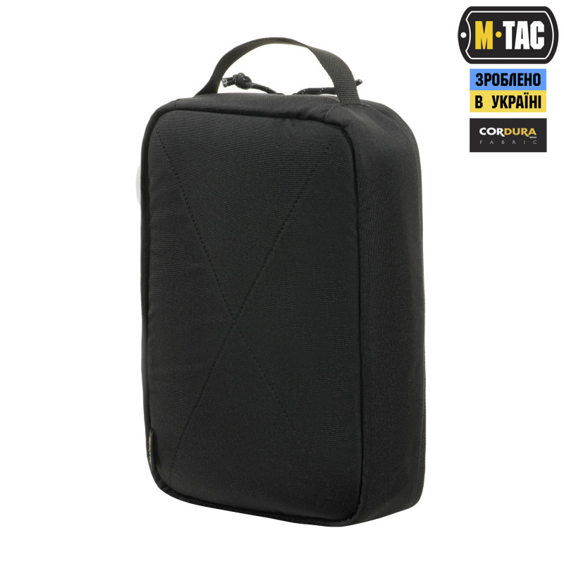 M-Tac органайзер утилітарний прозорий Elite Large Gen.II Black
