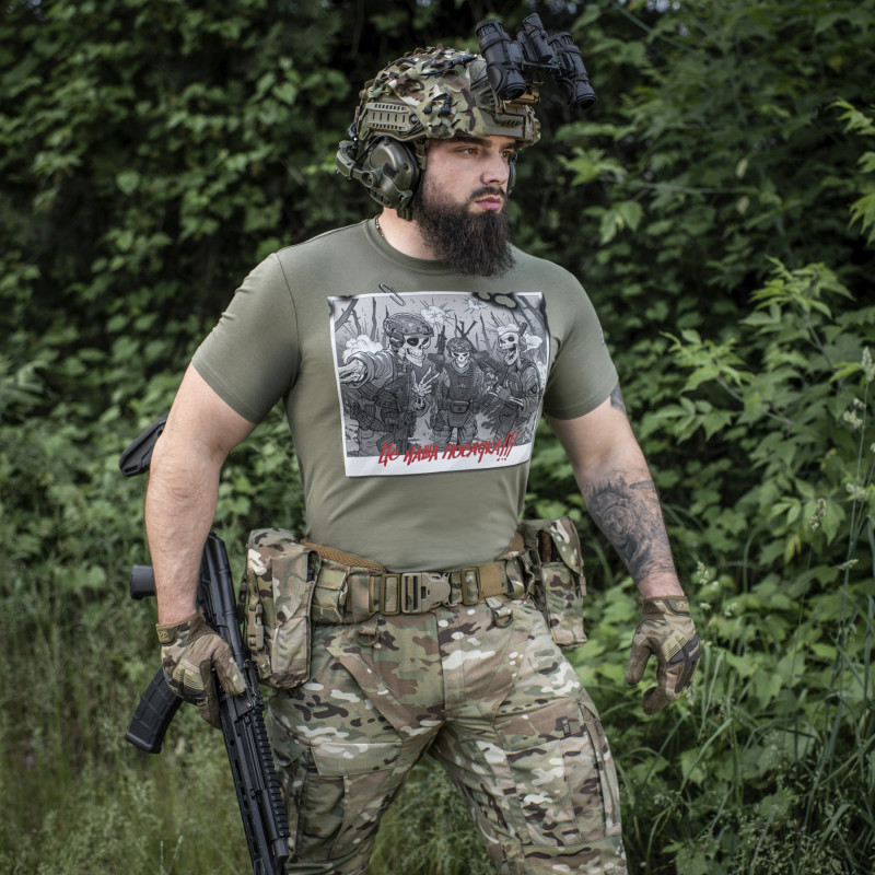 M-Tac футболка Це наша посадка Light Olive
