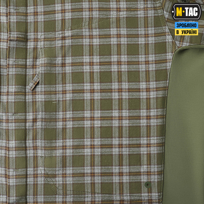 M-Tac сорочка Tactical Cotton Shirt Olive/Grey