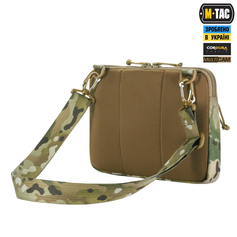 M-Tac сумка Admin Bag Medium Elite з липучкою Multicam (20 x 30 x 5 см)