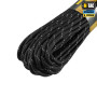 M-Tac паракорд 475 Black Reflective 15м