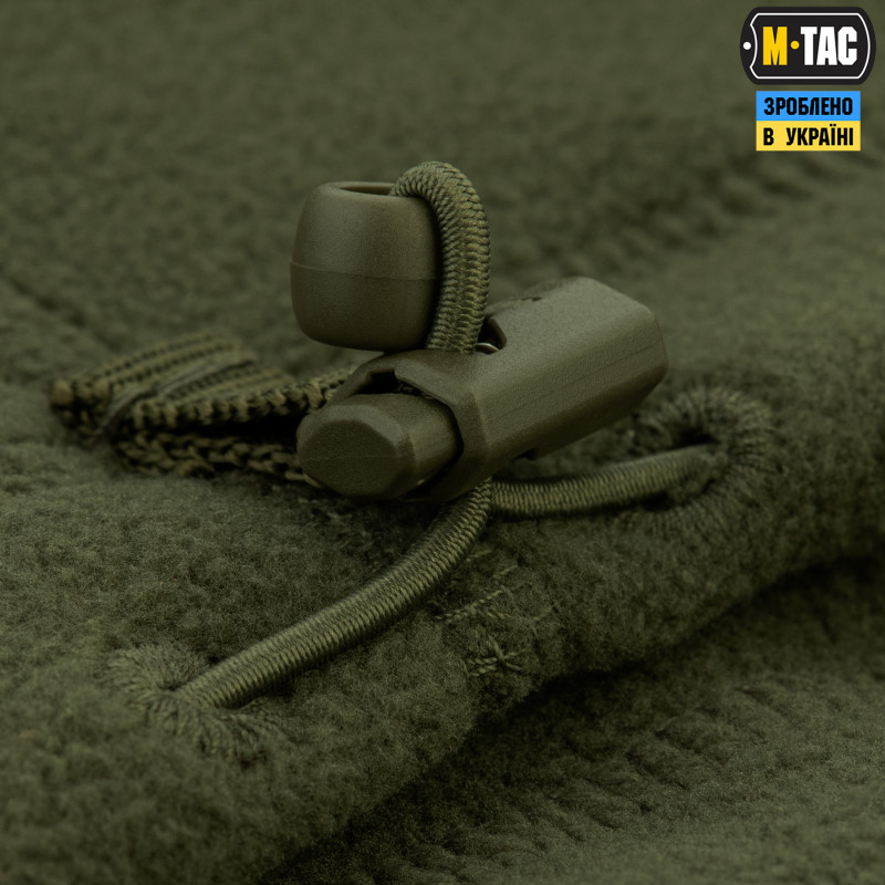 M-Tac шарф-труба Elite короткий з затяжкою фліс (320г/м2) Army Olive (L/XL)