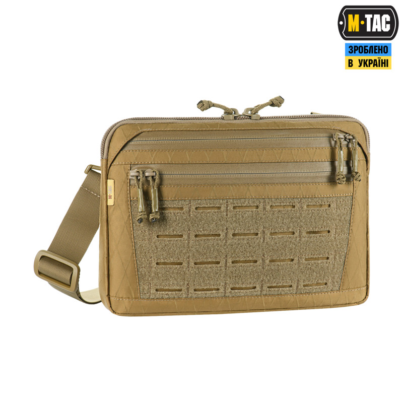 M-Tac сумка Admin Bag Medium X-PAC Elite з липучкою Coyote
