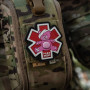 M-Tac нашивка Paramedic Медвідь (PVC) Pink/Black