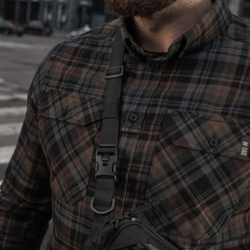 M-Tac сумка Admin Bag з липучкою Black