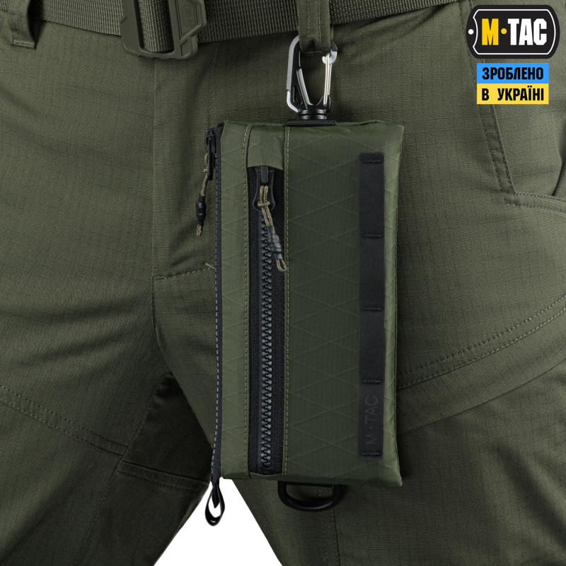 M-Tac гаманець горизонтальний з карабіном X-PAC Elite Ranger Green