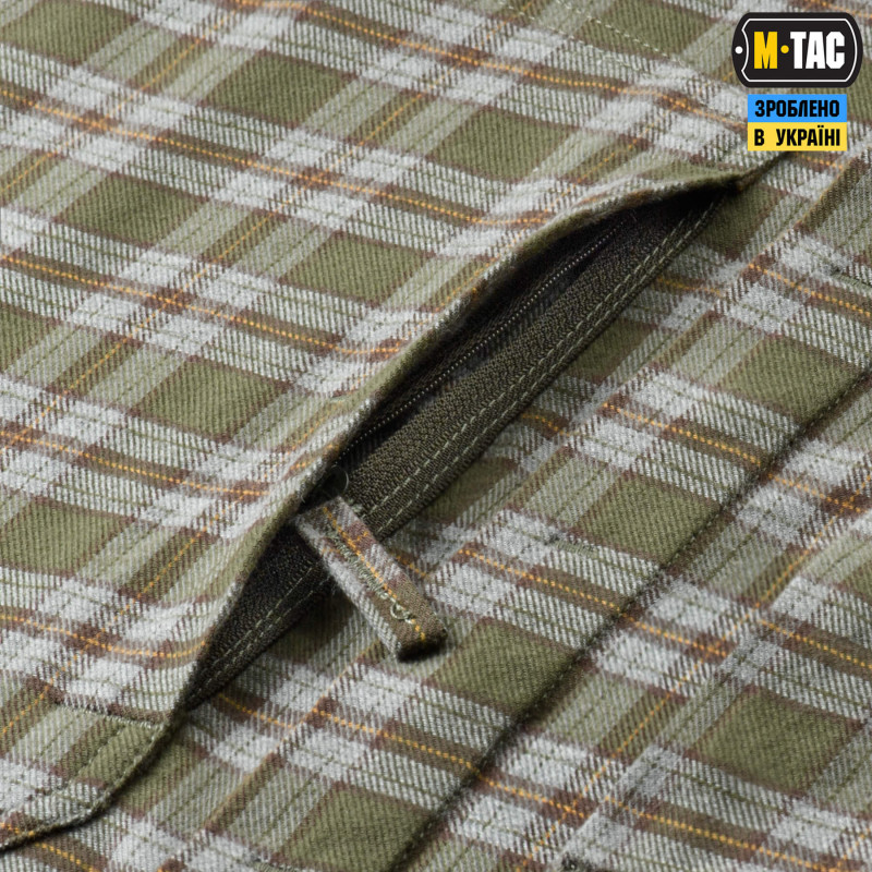 M-Tac сорочка Tactical Cotton Shirt Olive/Grey