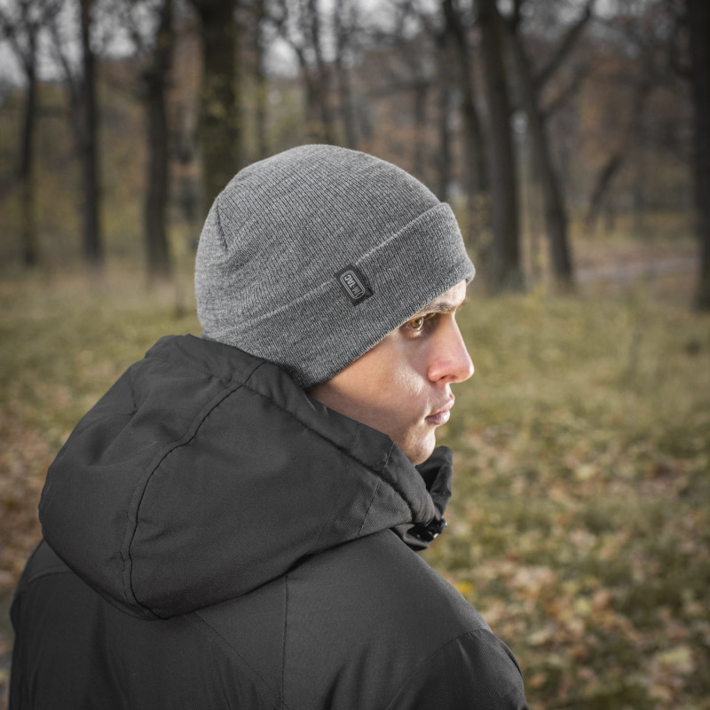 M-Tac шапка тонка вязка 100% акрил Grey