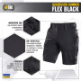 M-Tac шорти Aggressor Summer Flex Black